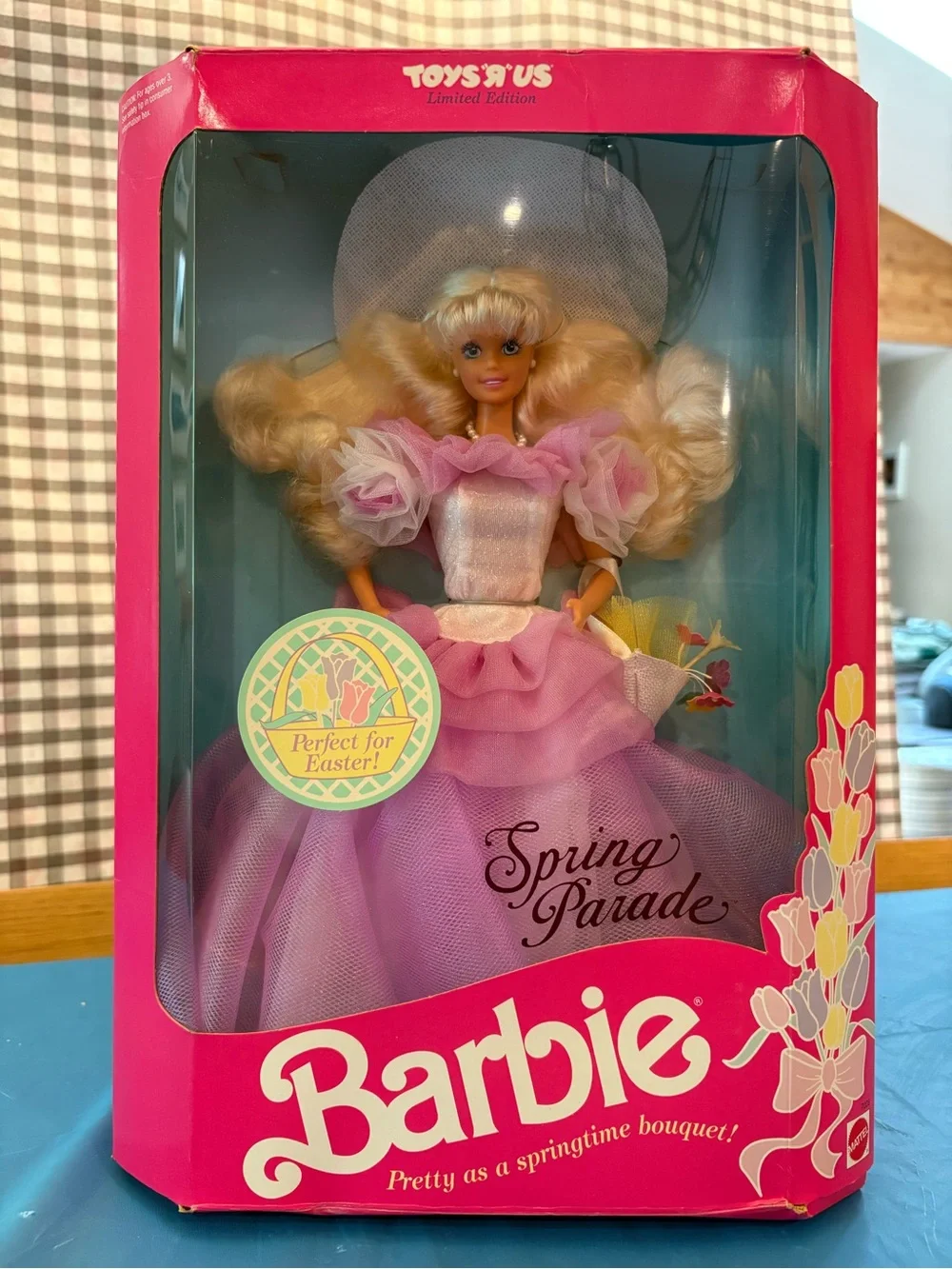 Mattel Spring Parade Barbie Toys R Us Limited Edition Doll 12in 1991 NIB